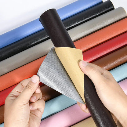 Self-Adhesive Leather Repair Patch Tape for Sofas & Car Seats